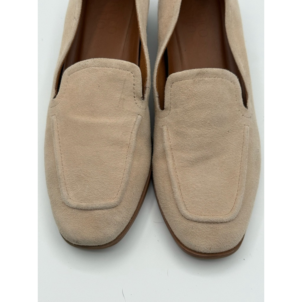 Franco Sarto Beige Suede Loafers Women’s Size 7 – Classic Slip-on - Picture 7 of 10